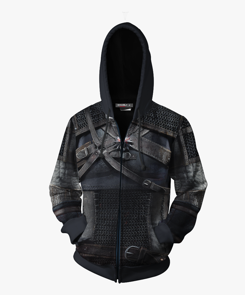 The Witcher 3 Wild Hunt Geralt Of Rivia Cosplay Zip, HD Png Download