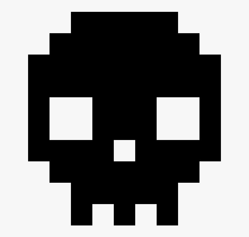 Transparent Black Skull Png, Png Download