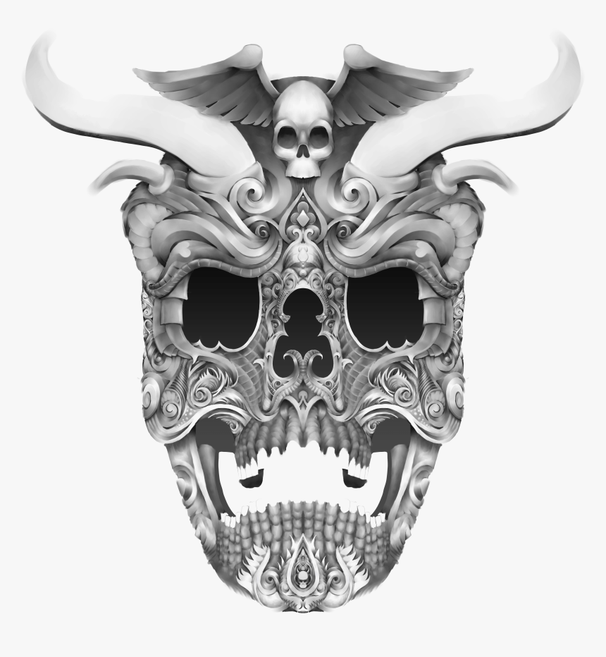 I - Skull, HD Png Download