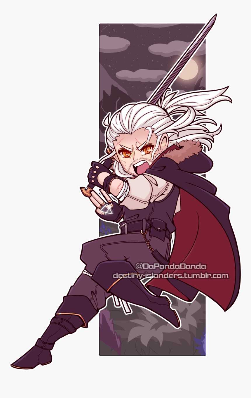 Geralt Of Rivia Png, Transparent Png
