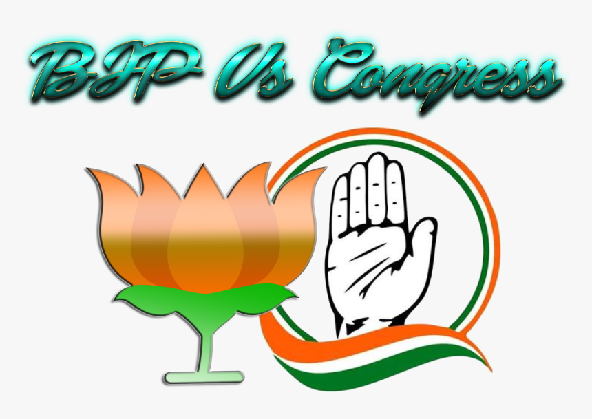 Bjp Vs Congress Png Image Download, Transparent Png