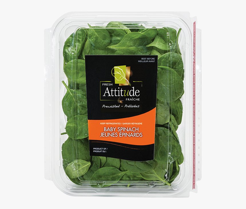 Fresh Attitude Baby Spinach 5oz Product, HD Png Download