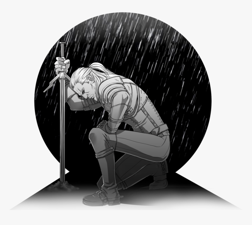 Geralt Of Rivia Png, Transparent Png