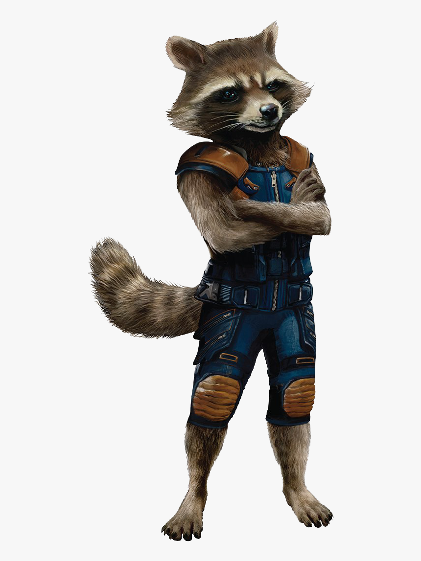 Rocket Raccoon Png Image File, Transparent Png