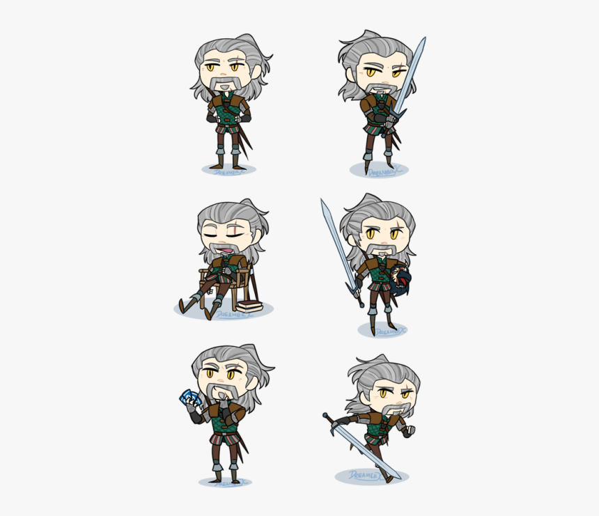 Geralt Of Rivia Png, Transparent Png