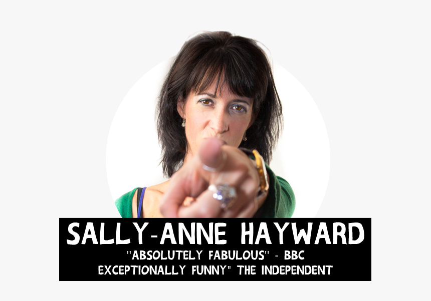 Sifcomedians 0015 Sally Anne Hayward Absolutely Fabulous, HD Png Download