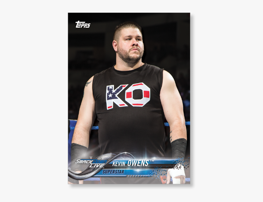 2018 Topps Wwe Kevin Owens Base Poster, HD Png Download