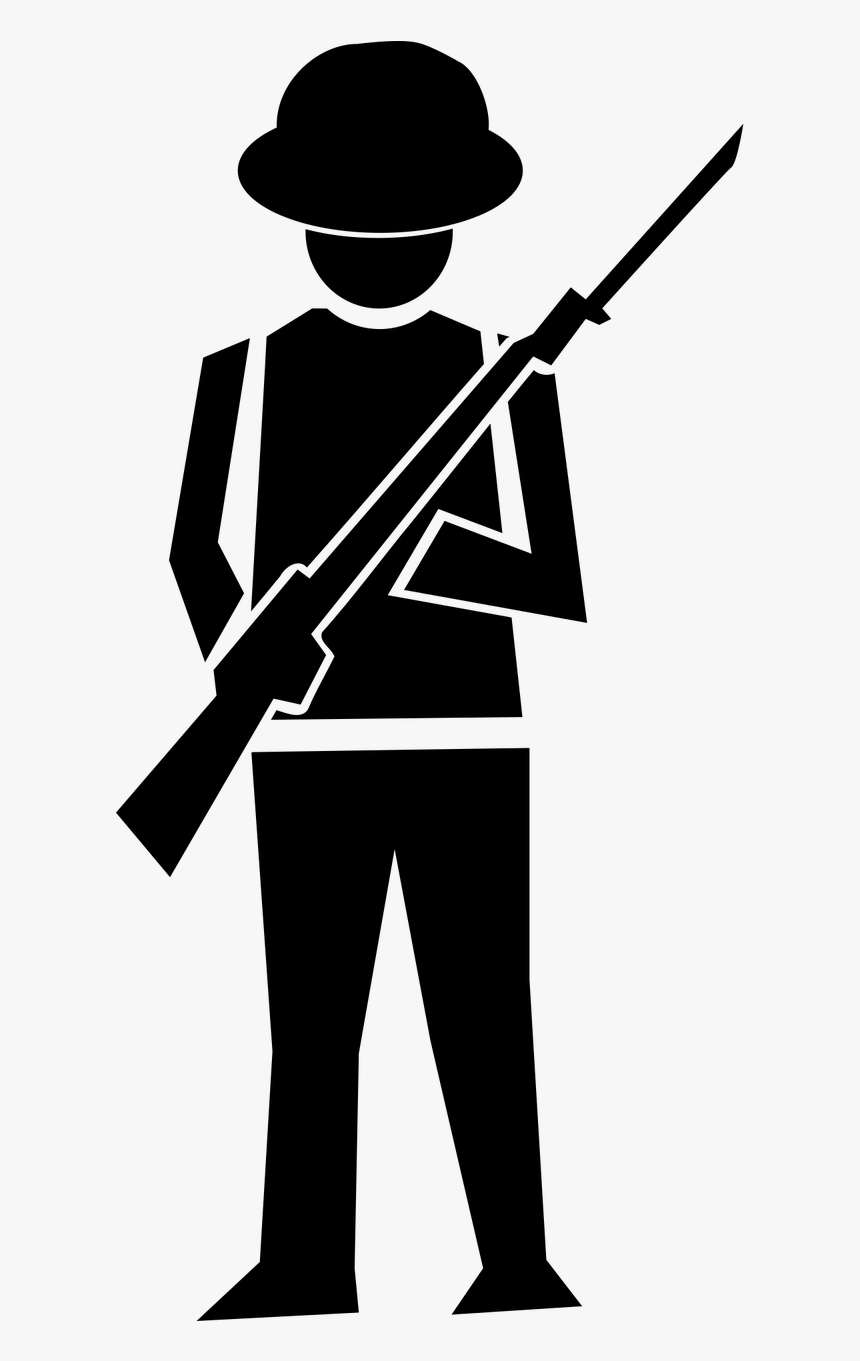 Soldier War Old Military Army Png Image, Transparent Png