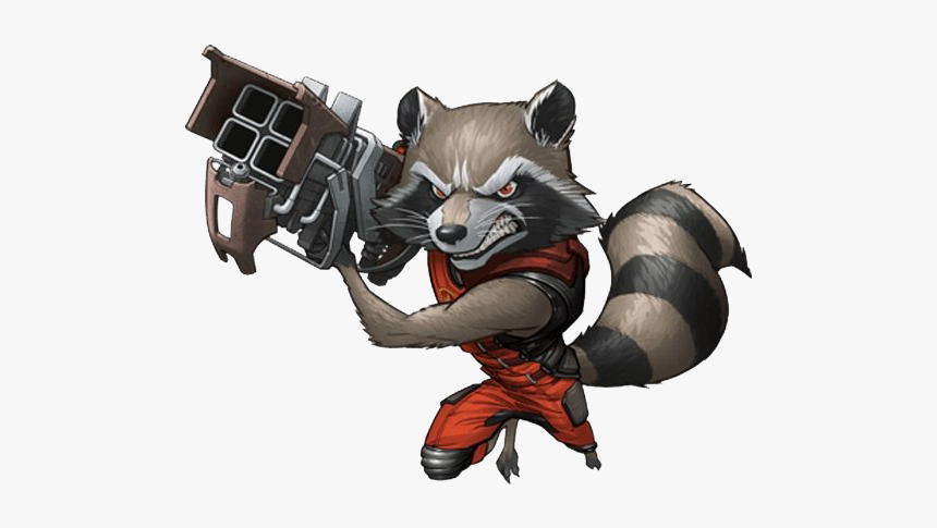 Rocket Raccoon Transparent, HD Png Download