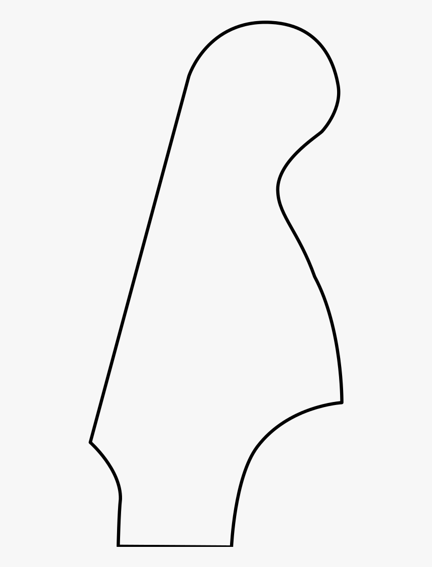 Guitar Headstock Png, Transparent Png