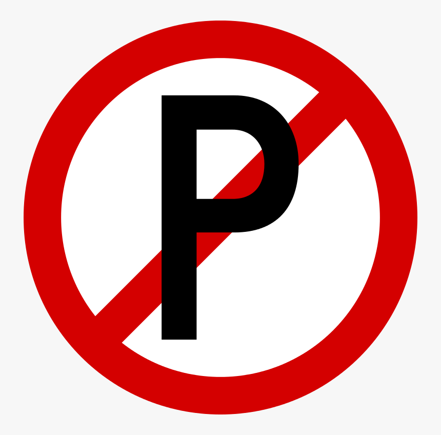 File - South Africa - No Parking - Svg - Wikimedia - Down Steal This Album, HD Png Download