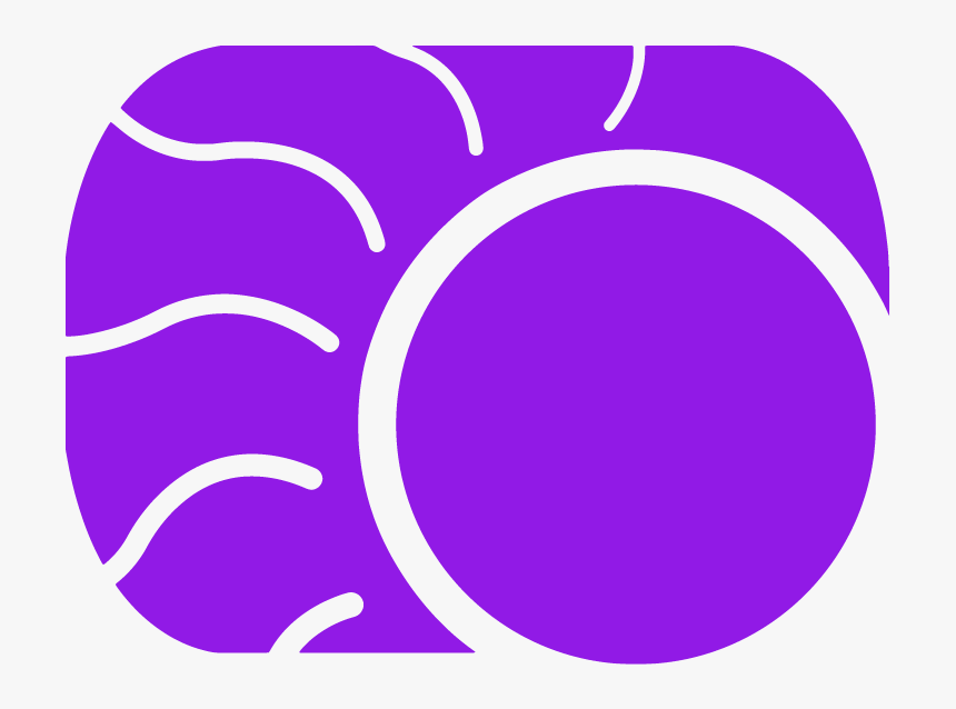 Transparent Purple Sun Png - Circle, Png Download