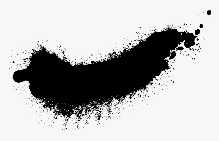 Vector Black Paint Png, Transparent Png