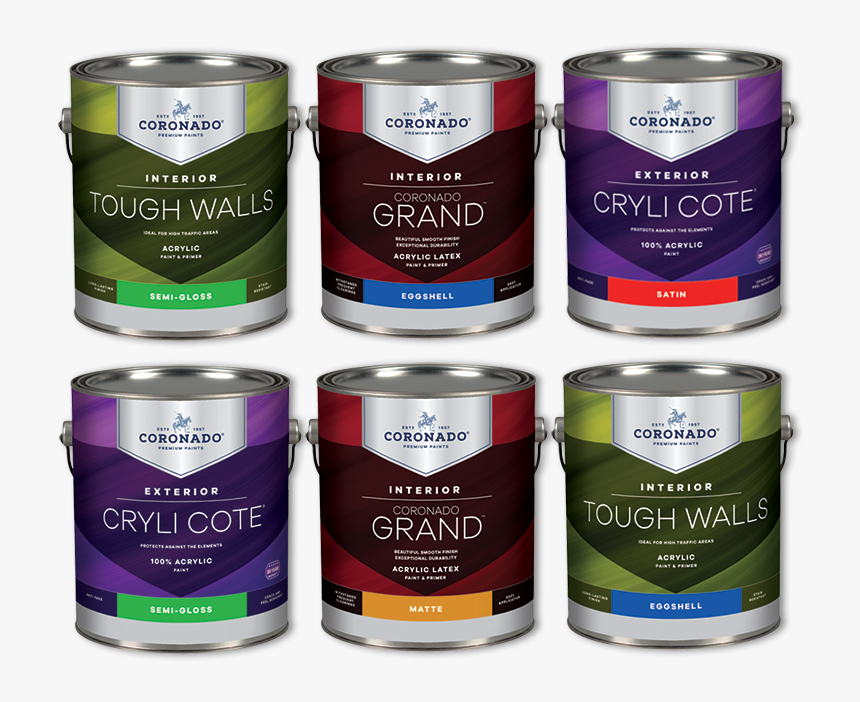 Decorative Graphic Of Coronado Paints - Coronado Paint At True Value, HD Png Download