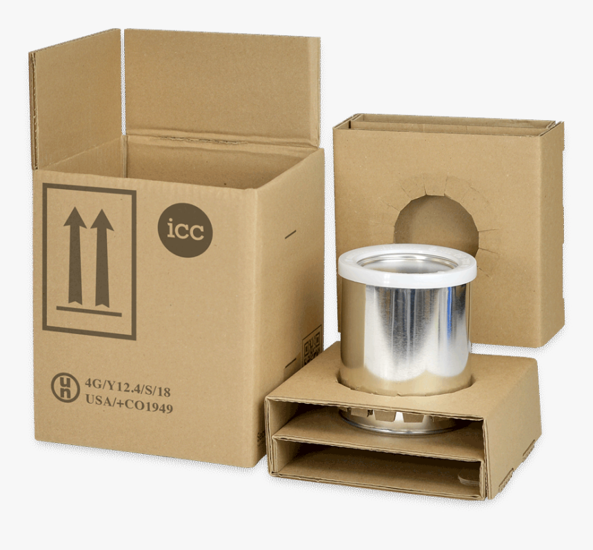 Securepacc Paint Cans Packaging - Carton, HD Png Download