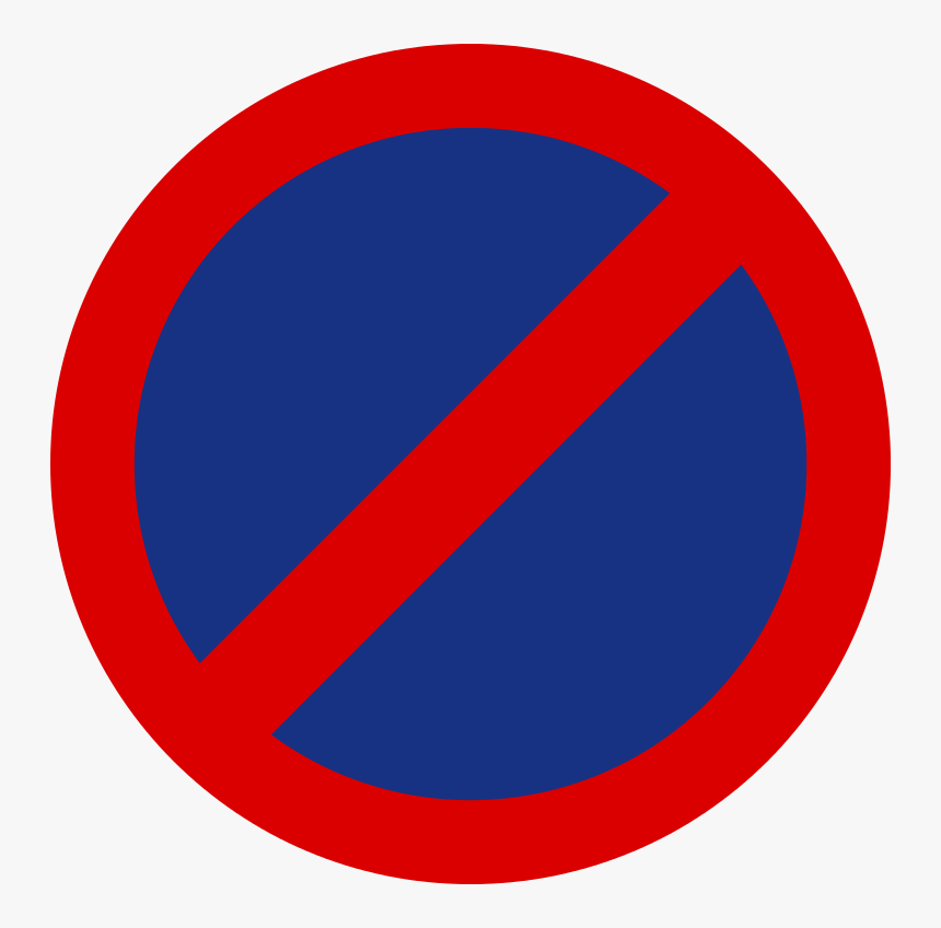 Traffic No Parking Signs, HD Png Download