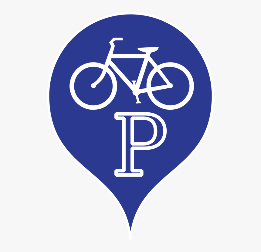 Blue,area,text - Bike Route Sign, HD Png Download