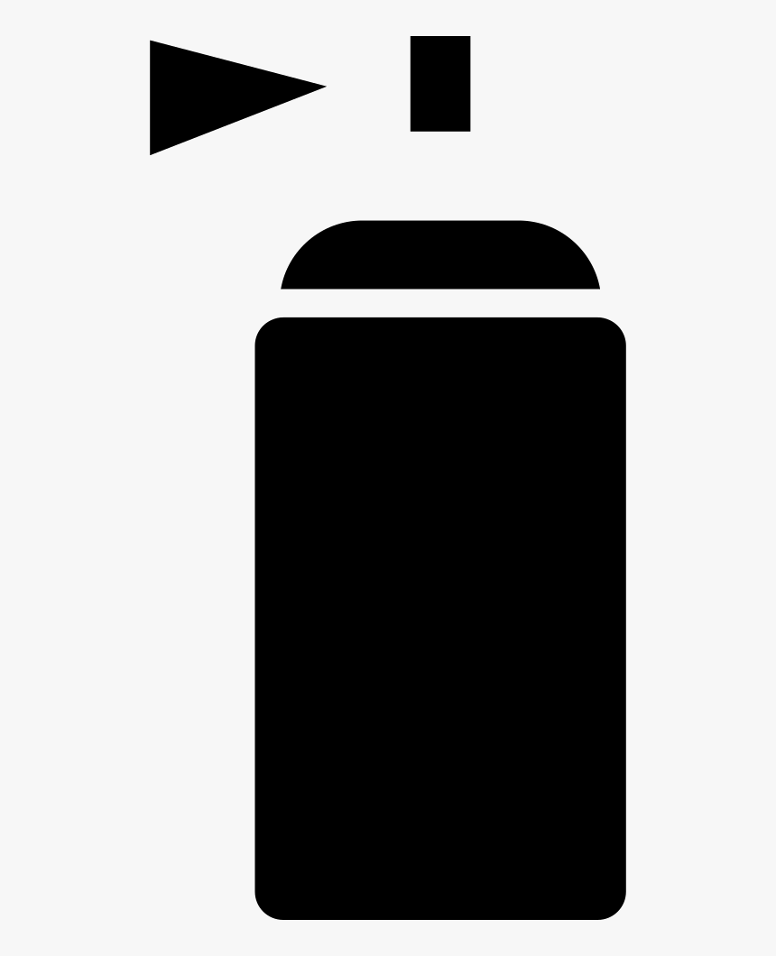 Paint Spray Can Outline Comments - Spray Can Outline Transparent, HD Png Download