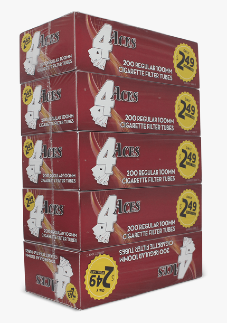 4 Aces Tube 5pk 100 Reg, HD Png Download