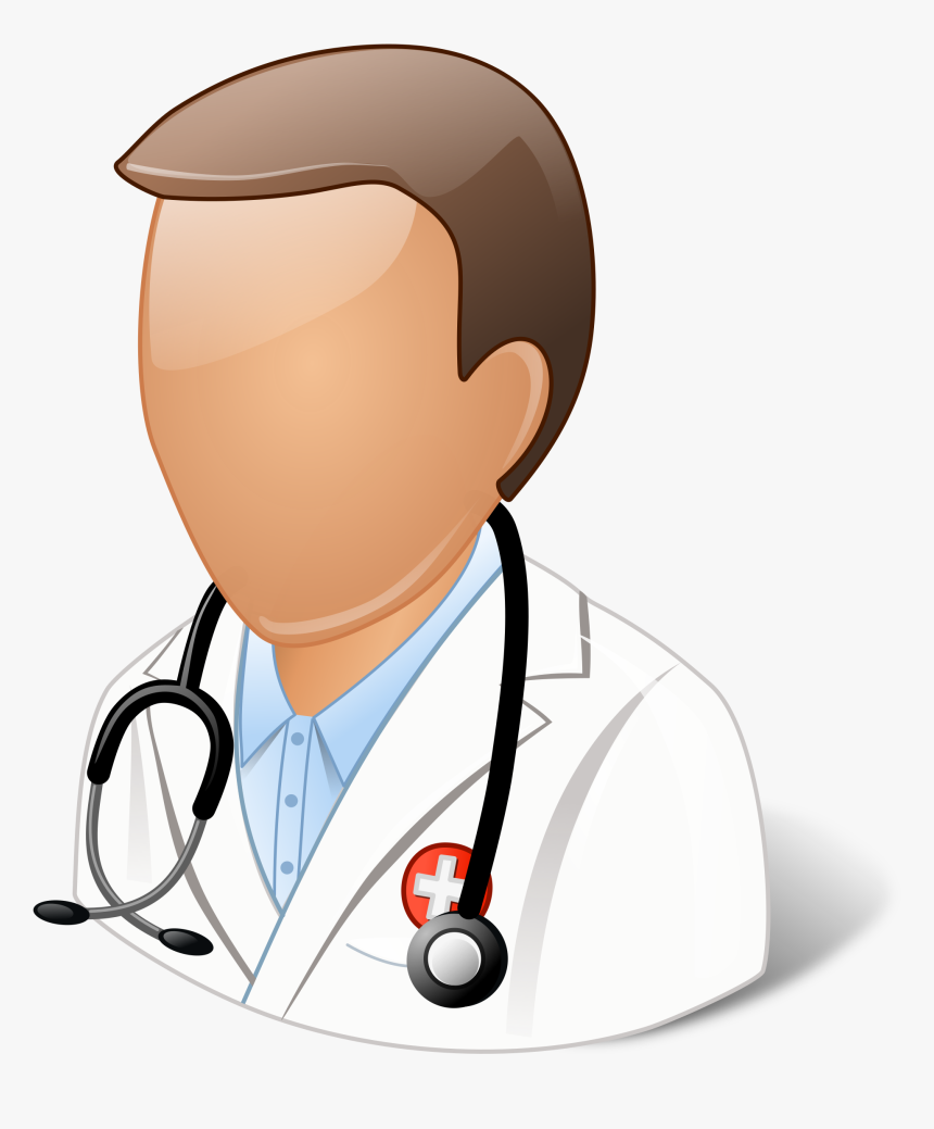 Lady Jacket Frames Illustrations - Doctor With Stethoscope Clipart, HD Png Download