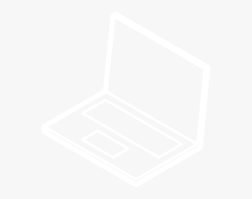 Laptop Logo Png White, Transparent Png