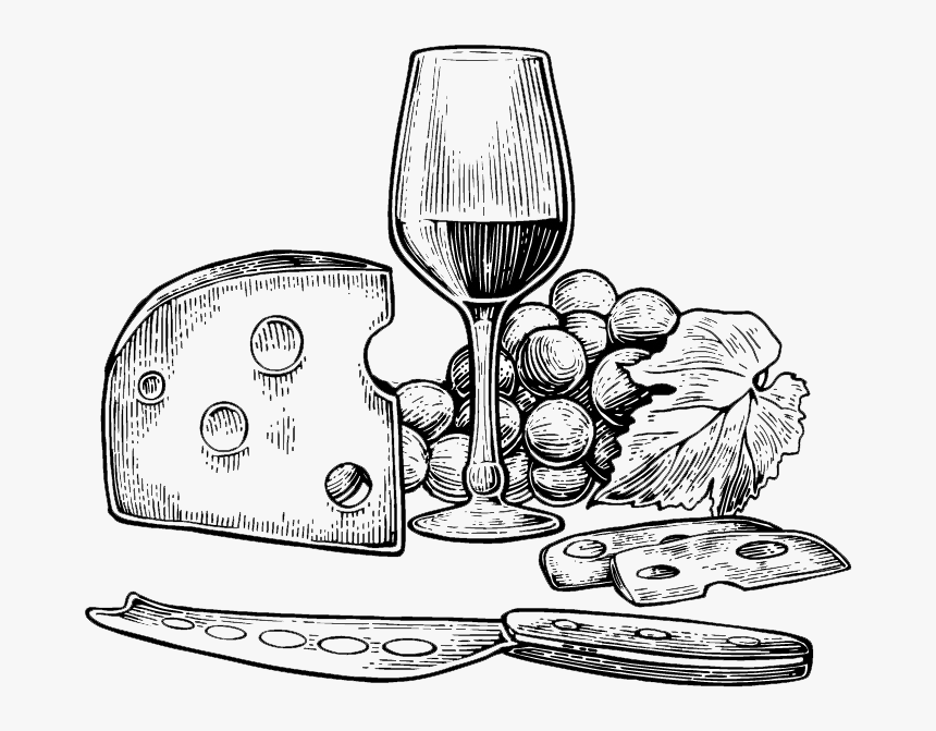 Cargot Brasserie - Cheese And Wine Png, Transparent Png