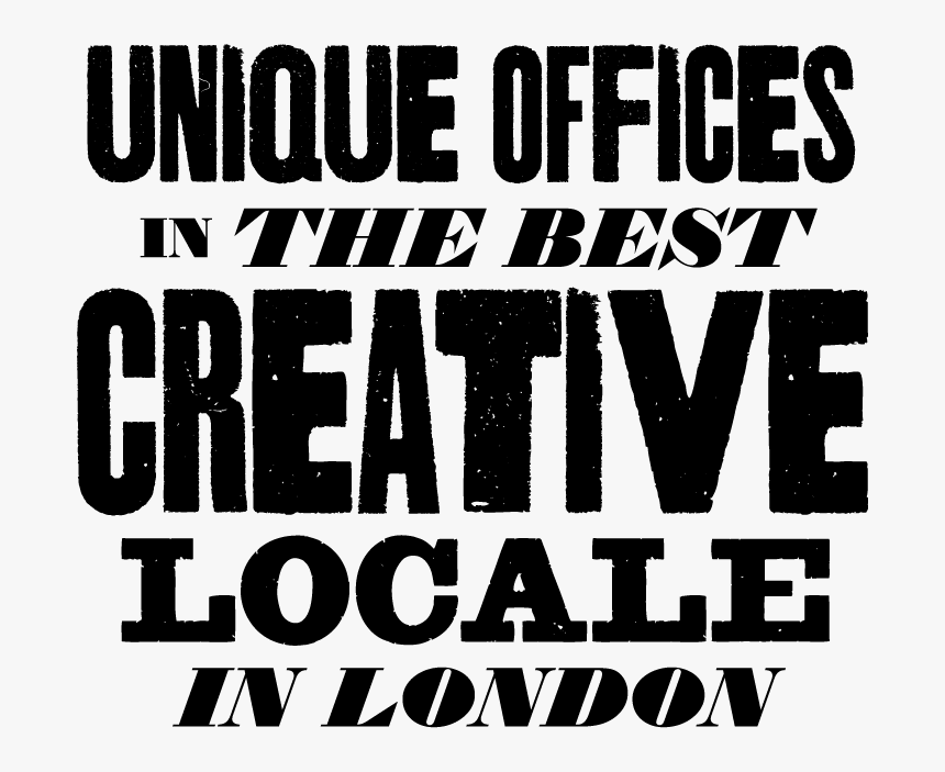 Unique Office Spaces Near Shoreditch - Poster, HD Png Download