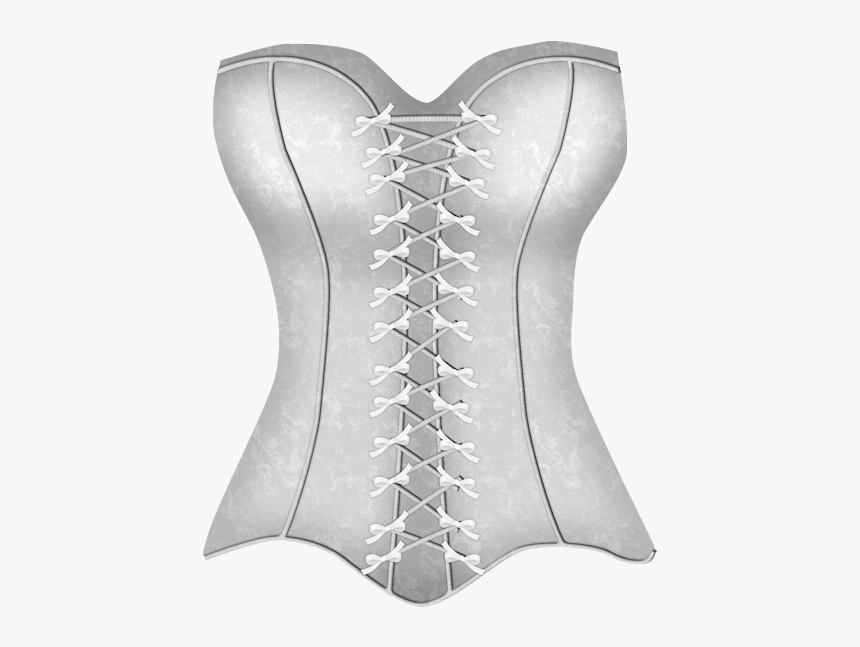 Underwear Clipart Black And White - Corset, HD Png Download