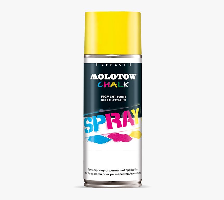 Chalk Pigment Paint Spray 
 Title Chalk Pigment Paint - Molotow, HD Png Download