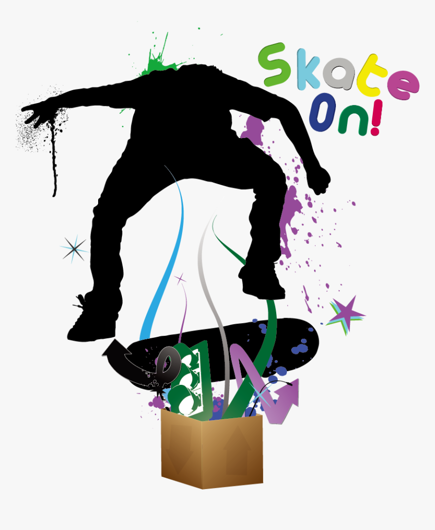 Skateboard Scalable Vector Graphics Clip Art - Skate, HD Png Download