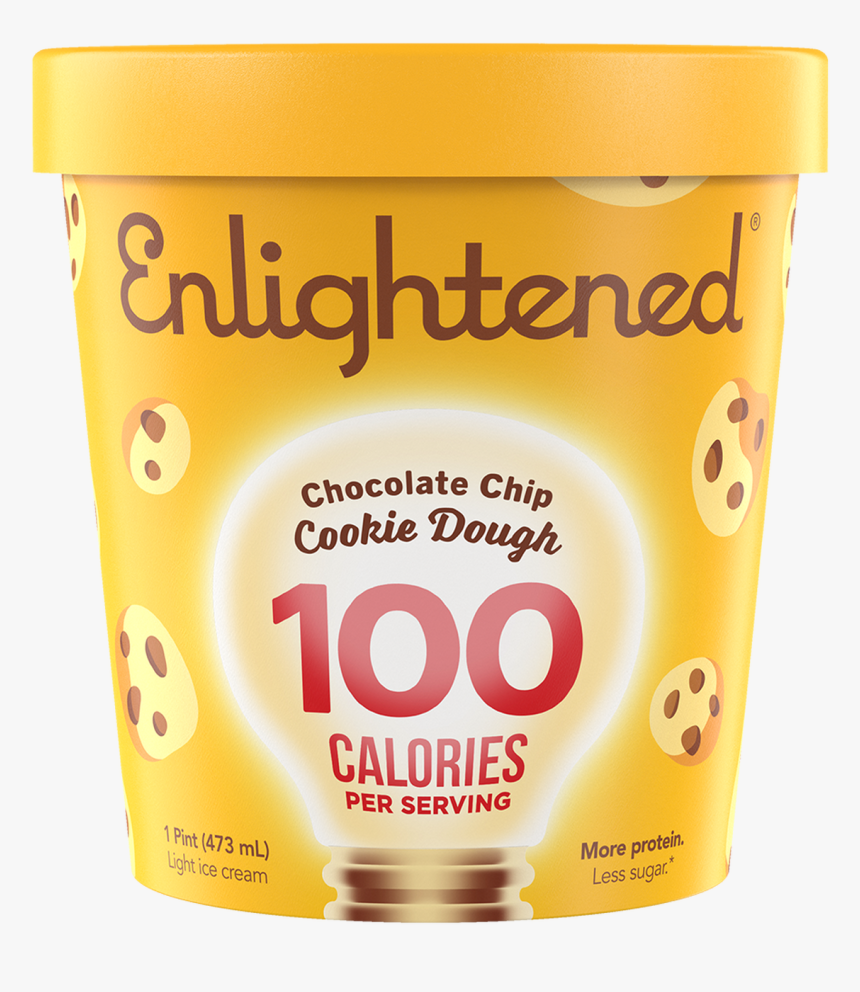 Enlightened Chocolate Chip Cookie Dough Png, Transparent Png
