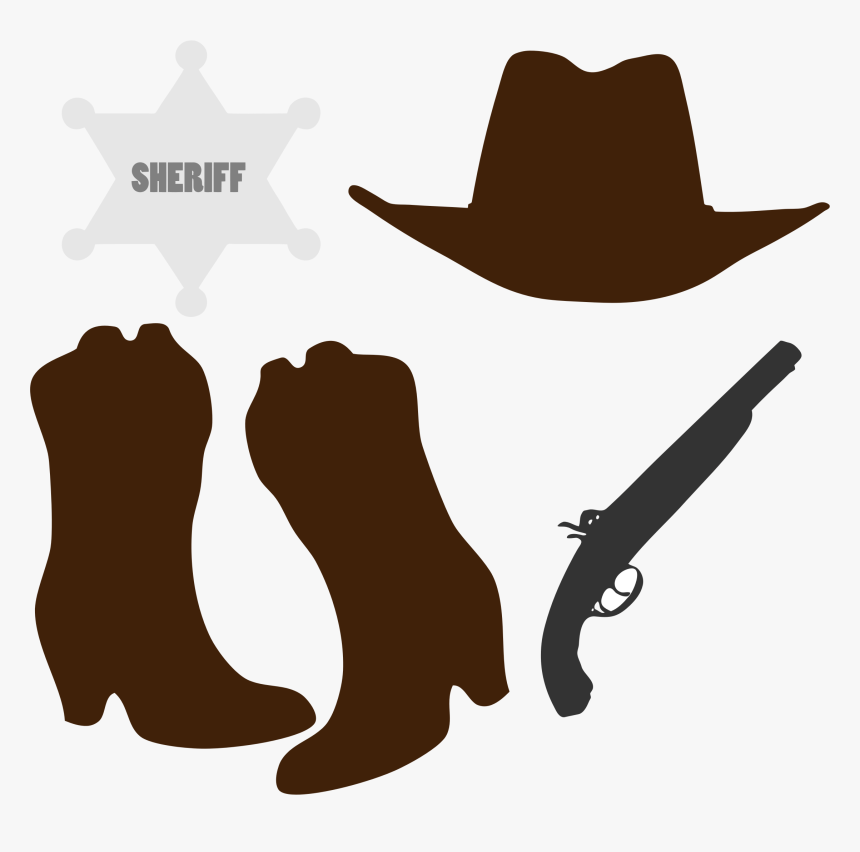 Cowboy Boots Clip Art Free, HD Png Download