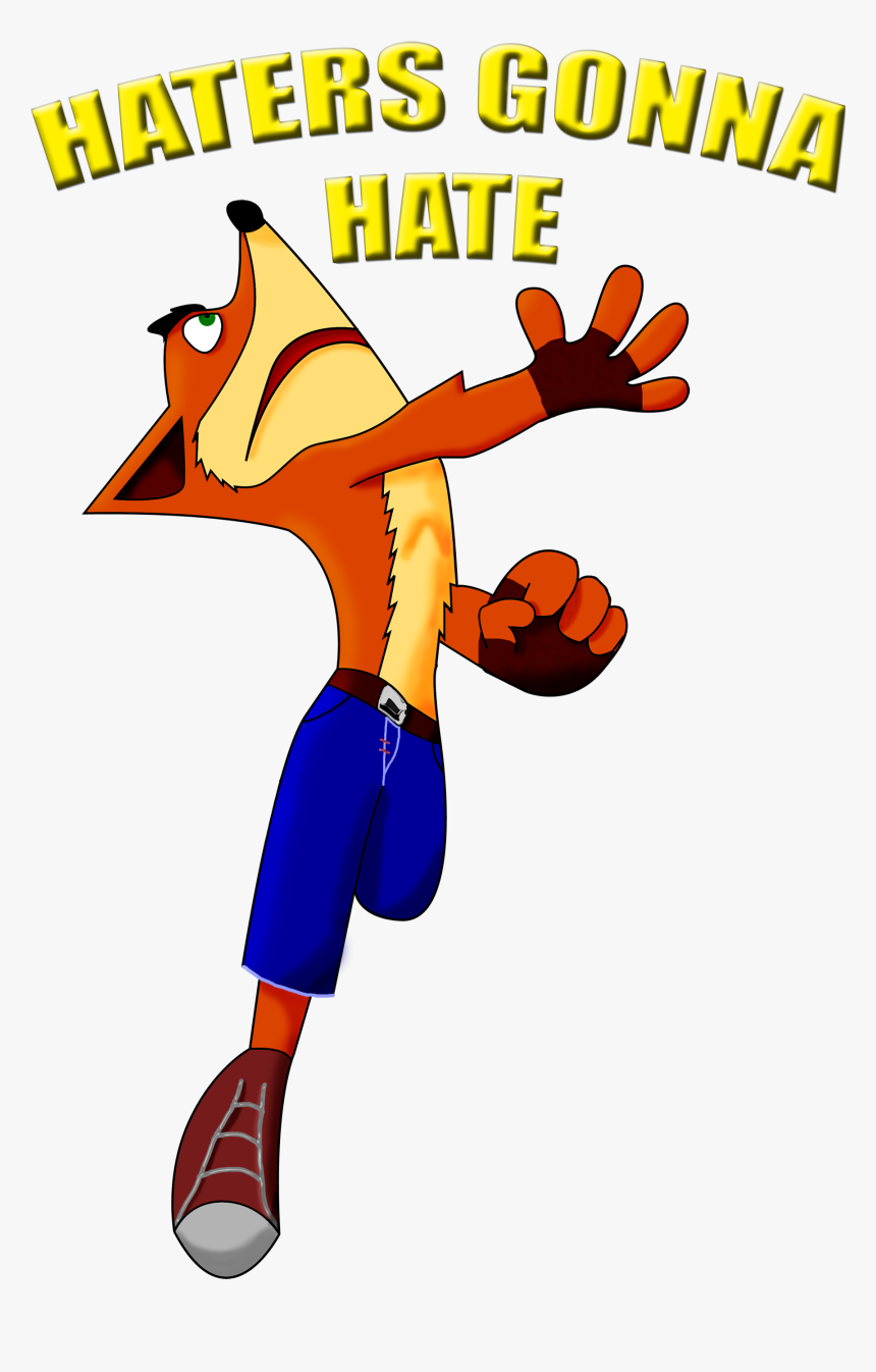 Haters Gonna Hate Clip Art Cartoon Clip Art Line - Cartoon, HD Png Download