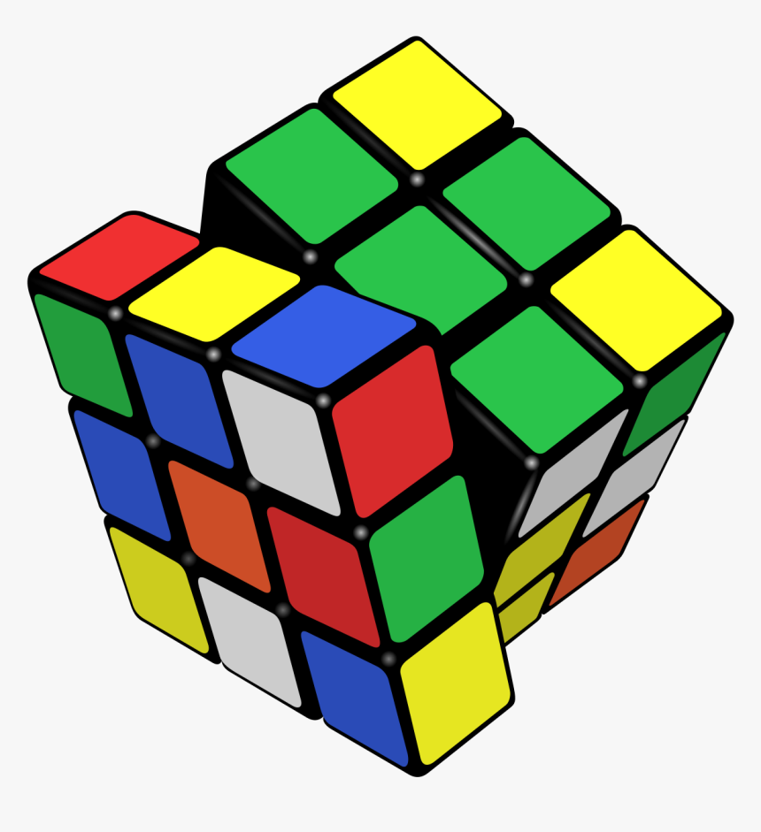 Rubik' - S-cube - Rubik's Cube Svg, HD Png Download