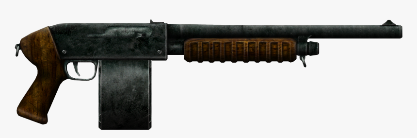 Clip Freeuse Stock A Perspective On Fallout S Gun Content - Fnv Riot Shotgun, HD Png Download