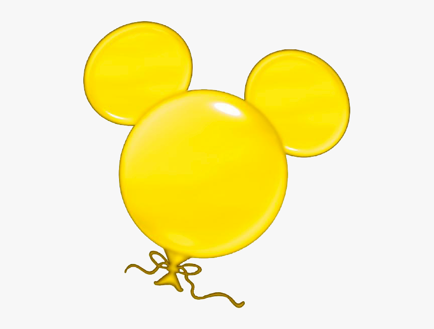 Mickey Mouse Balloon Png, Transparent Png