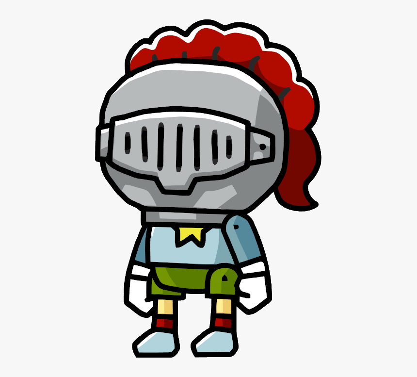 Knight Helmet - Maxwell Scribblenauts Png, Transparent Png