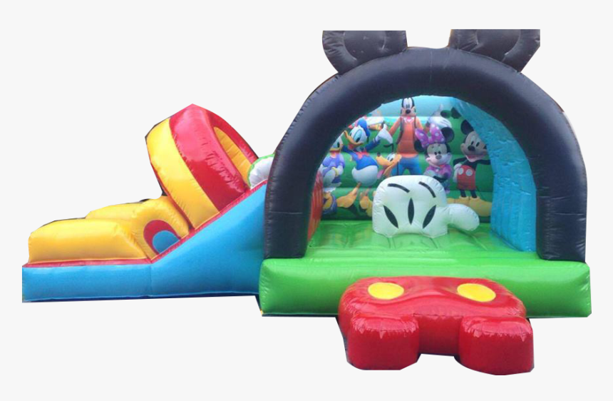 Renta Brincolin Casa De Mickey 
 Title Renta Brincolin - Inflatable, HD Png Download
