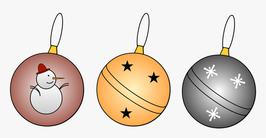 Christmas Balls Christmas Decorations , Transparent, HD Png Download