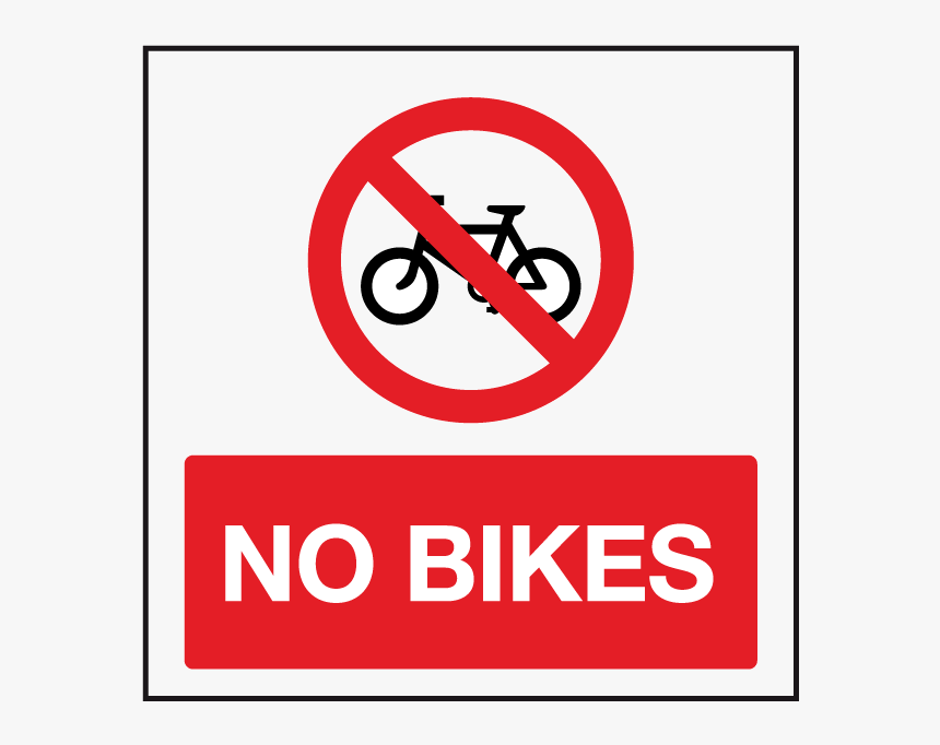 No Bikes Sign - No Drinks Beyond This Point, HD Png Download