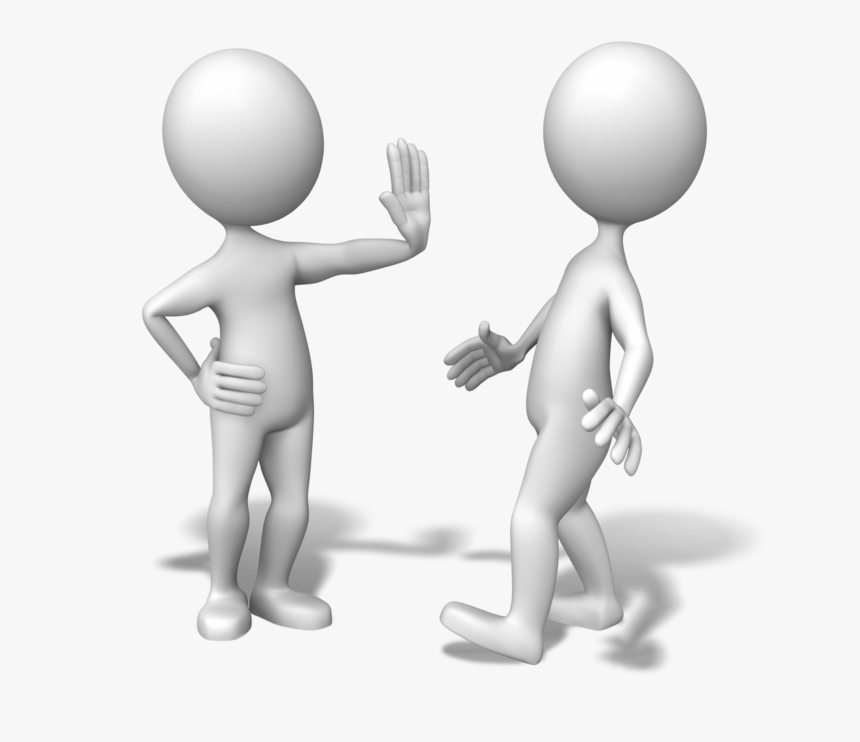 No Background White Figure Walking, HD Png Download