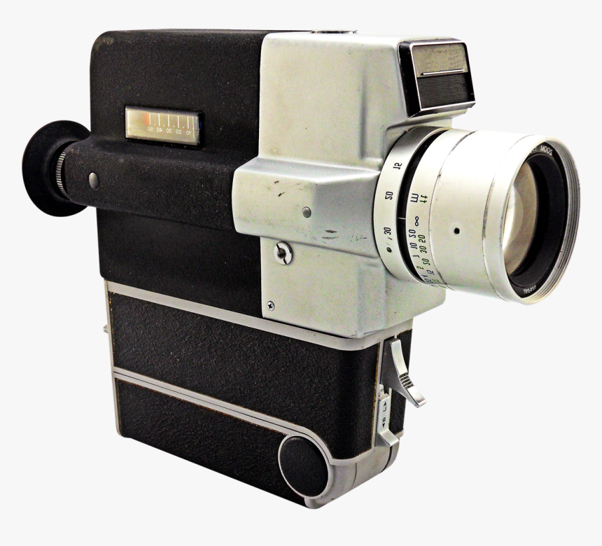 Transparent Background Vintage Camera Png, Png Download