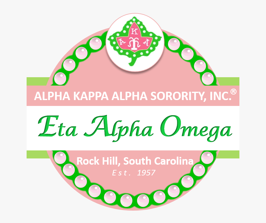 Eta Alpha Omega Chapter Rock Hill Aka - Azulejista, HD Png Download