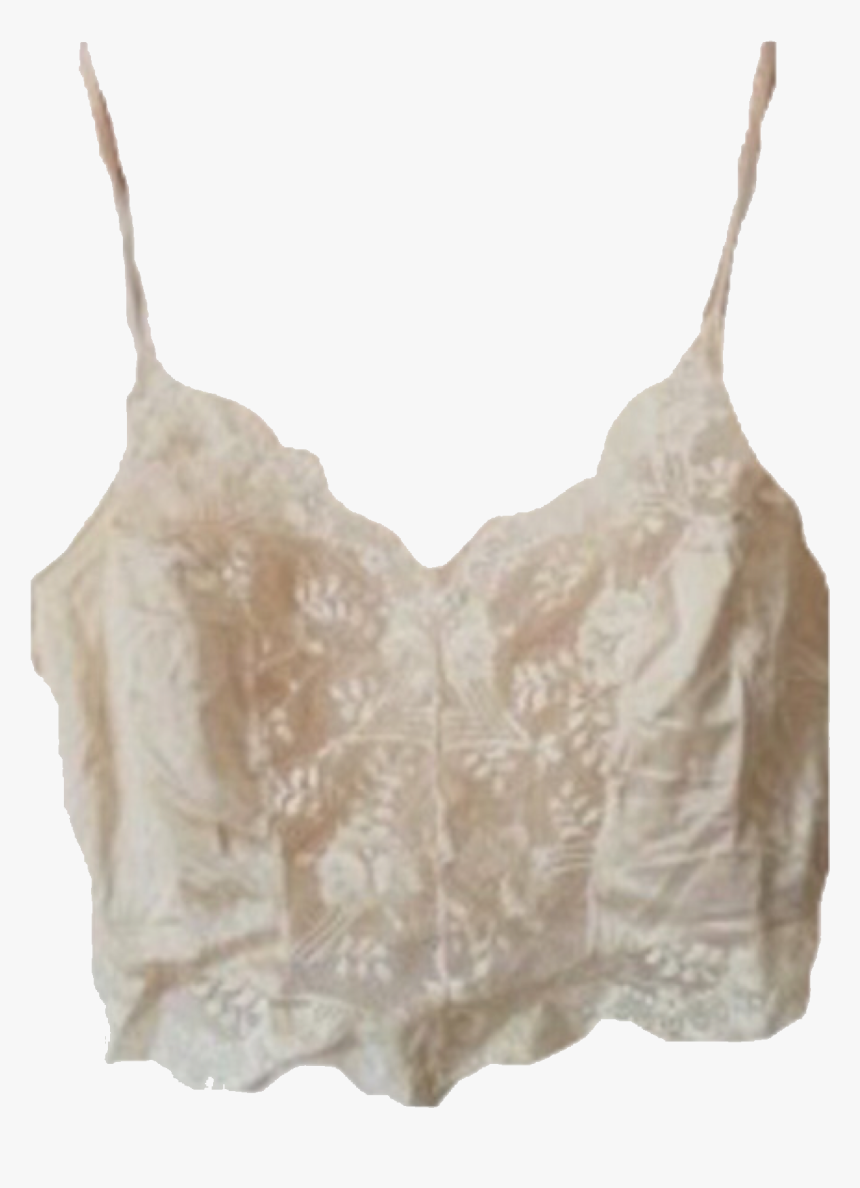 Aesthetic White Tank Top, HD Png Download