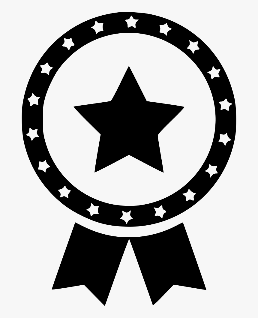 Certificate Medal Star - Free Printable Merry Christmas Bunting, HD Png Download