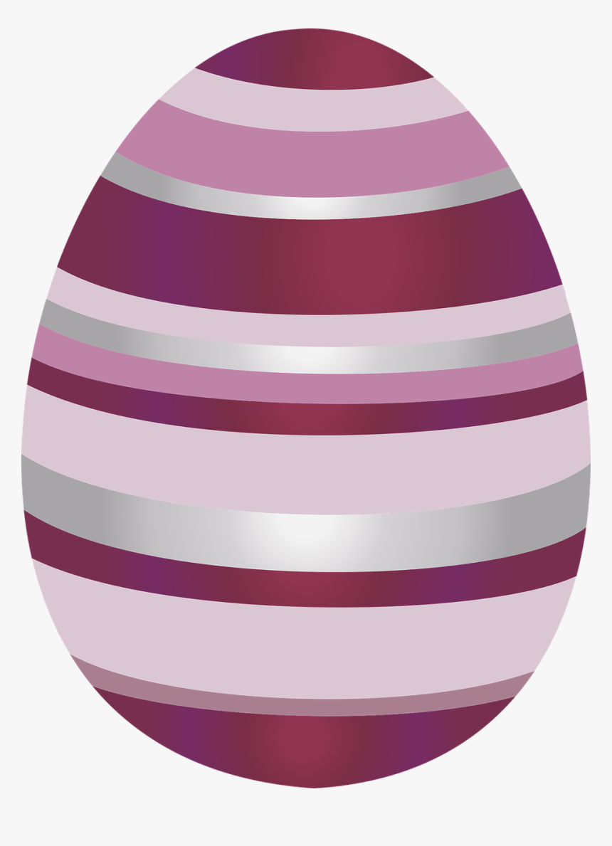 Easter Egg, Easter, Egg, Easter Egg Painting - Single Easter Egg Vector Png, Transparent Png