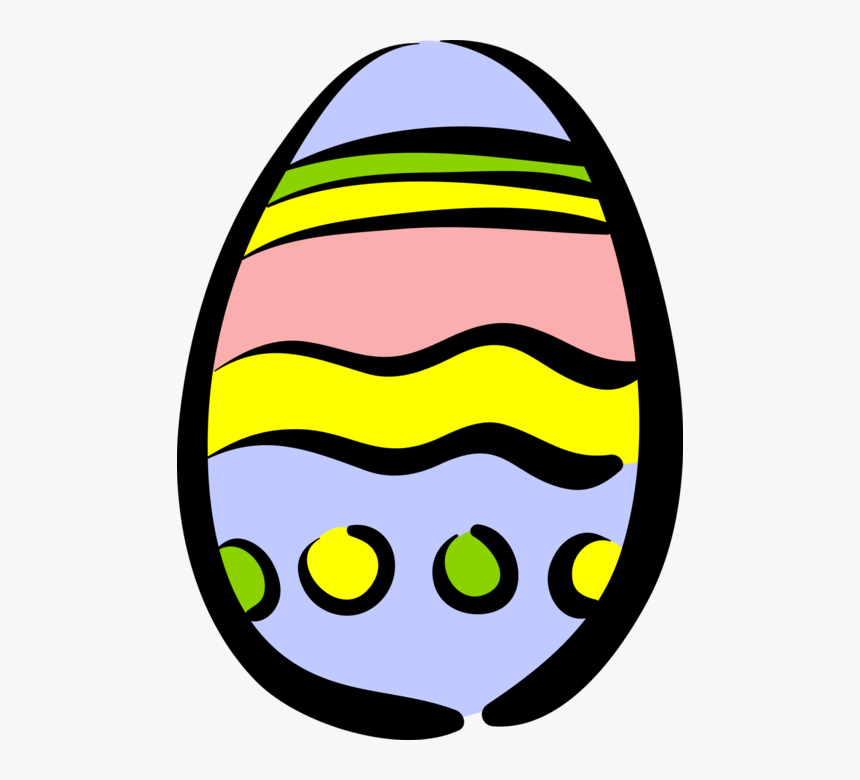 Vector Illustration Of Colorful Decorated Easter Or, HD Png Download