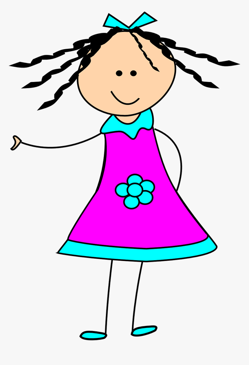 Little Girl Clipart, HD Png Download , Transparent Png Image PNGitem