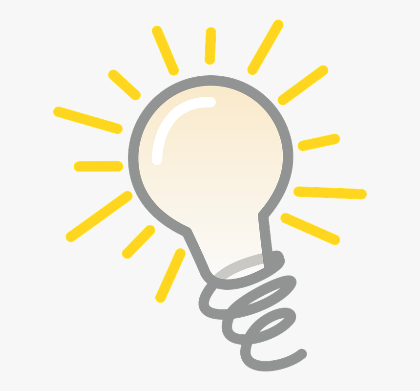 Idea, Enlightenment, Light Bulb, Light, Thought, HD Png Download