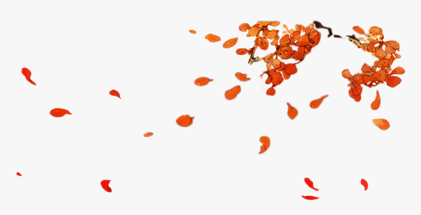 Plum Blossom Wallpaper - Fall Leaves Falling Png, Transparent Png